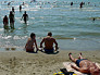 Spiaggia Lido di Camaiore con Bagnanti